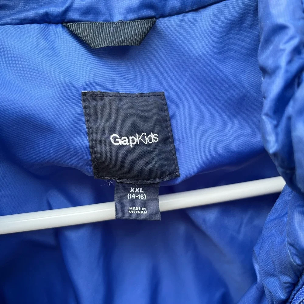 Gap blue primaloft youth jacket XXL (14-16)
